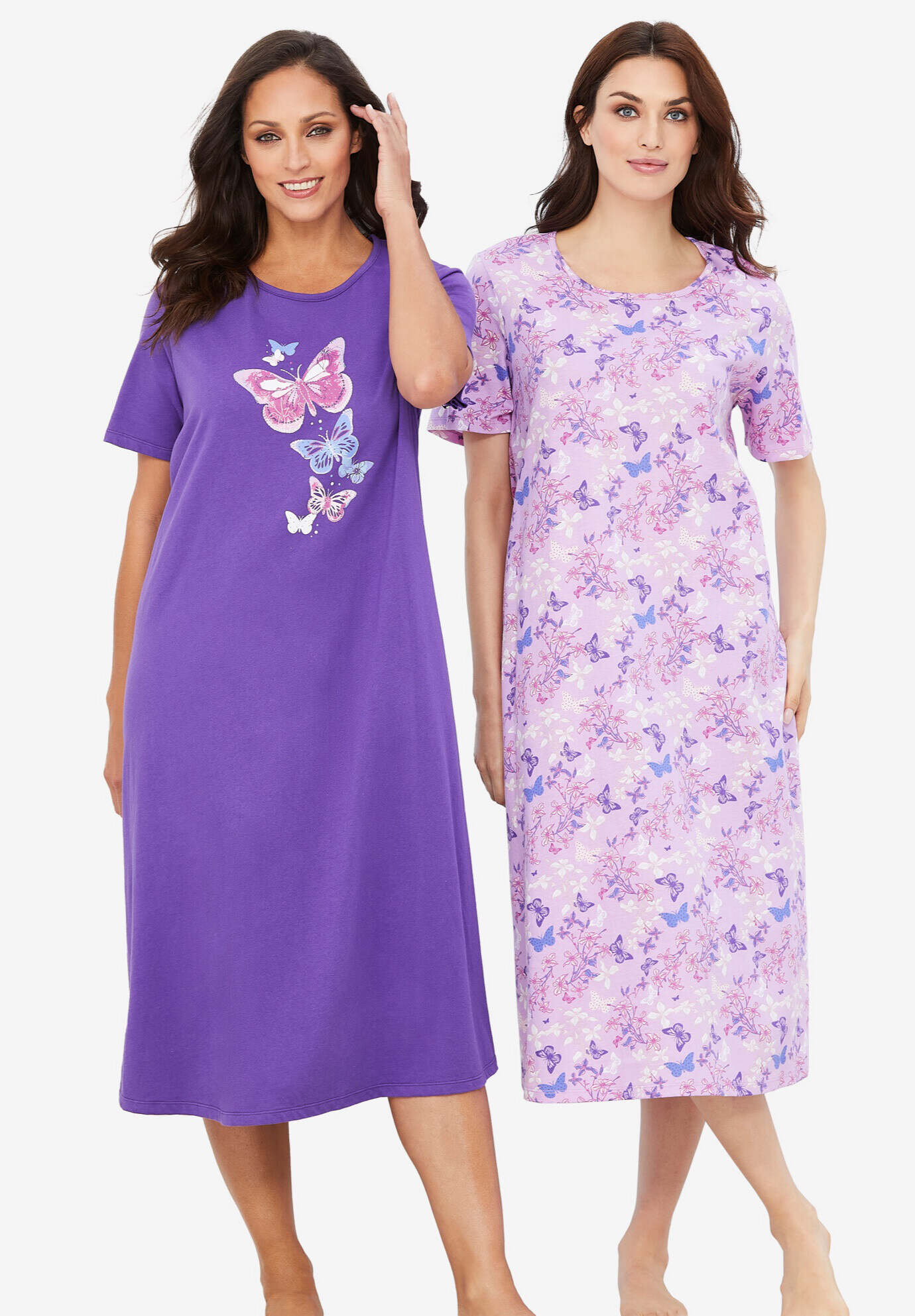 2-Pack Long Sleepshirts