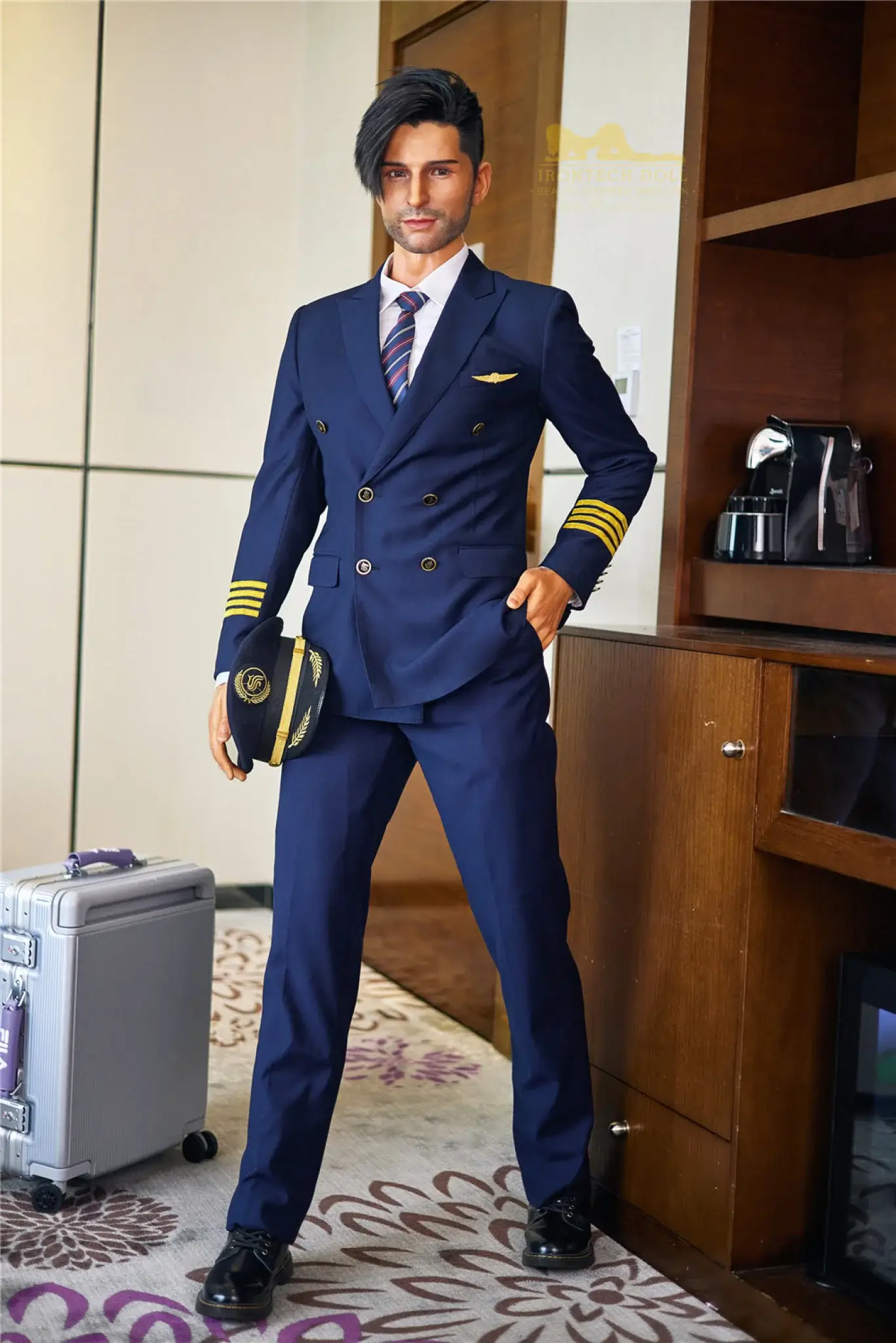 George Pilot Silicone Male Sex Doll - Joy Love Dolls Doll