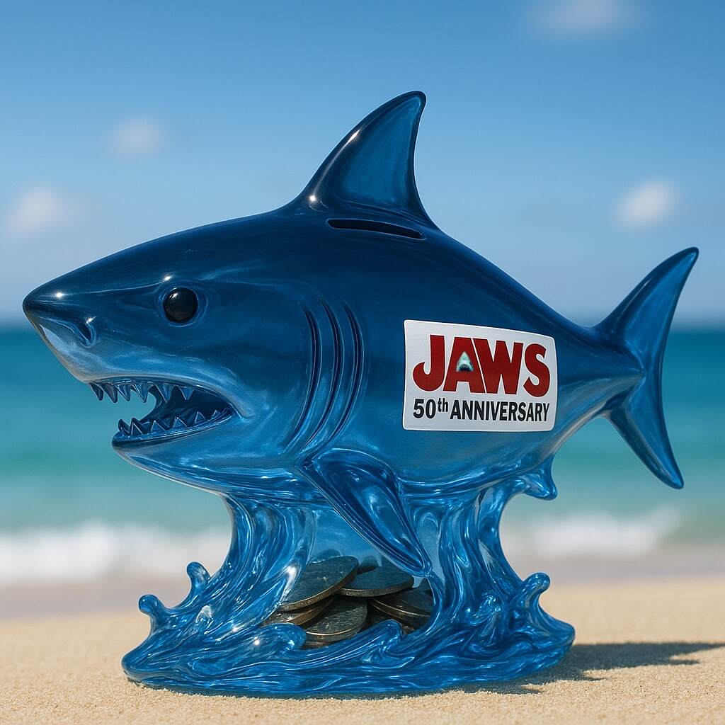Jaws 50th Anniversary Coin Bank
