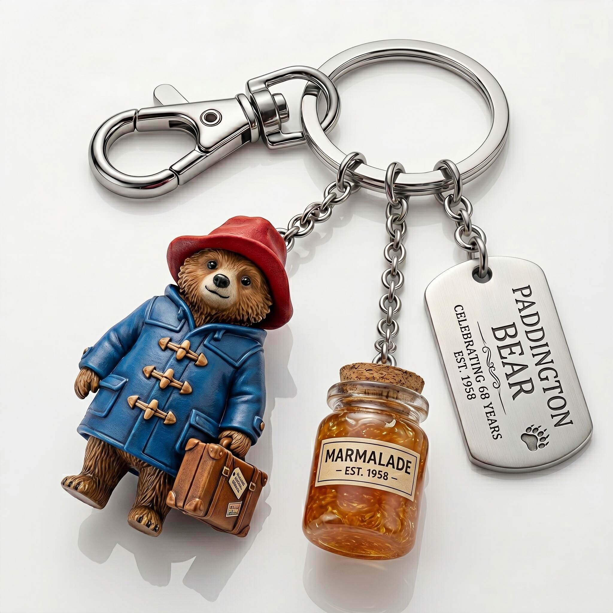 Paddington Bear “Please Look After This Bear” Collector Keychain