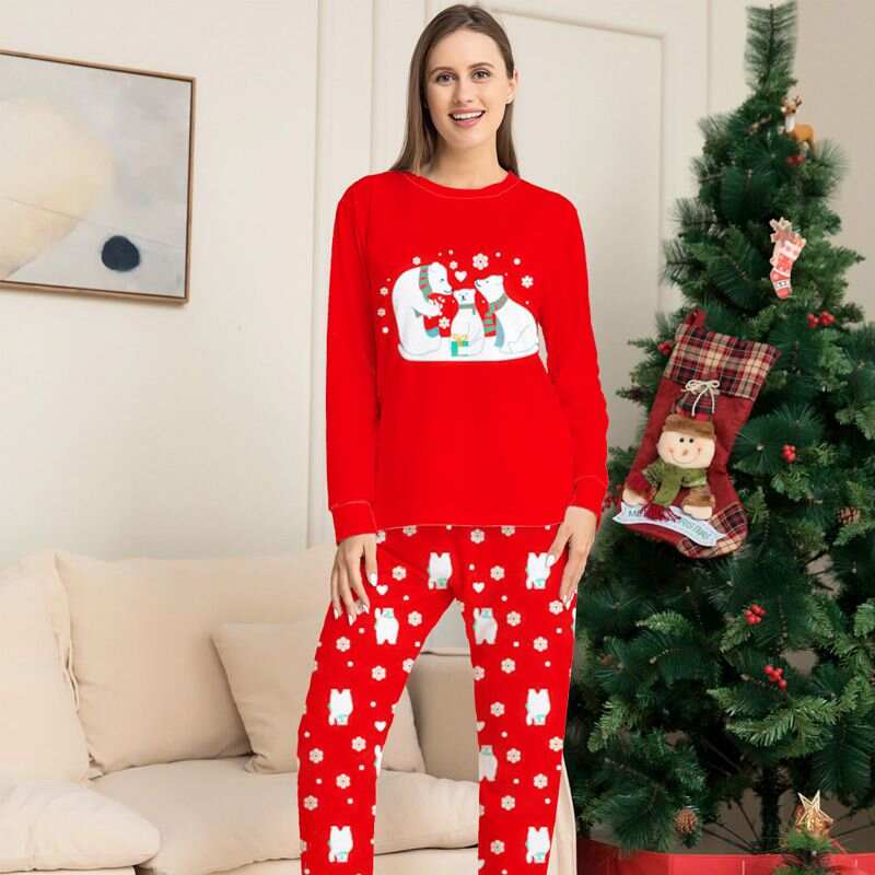 Matching Family Bear Christmas Pjs Pajamas Sets