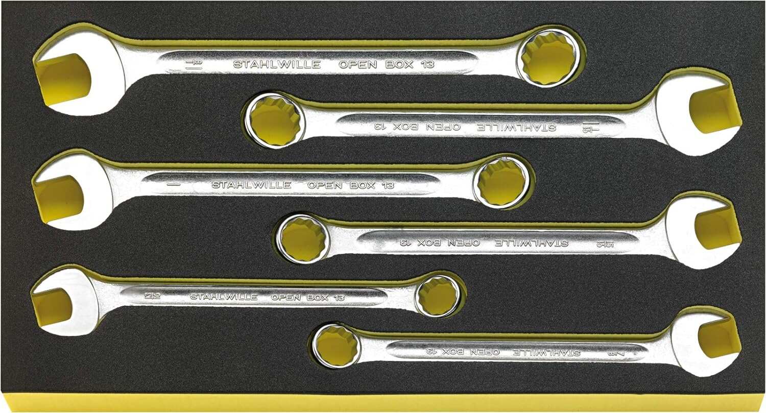Stahlwille AOG-Kit No. 1322a WT/TS - 154 High-Performance Tools for Aeroplanes in Tool Trolley No. 13217 with TCS Inlays, 28.4kg, Made in Germany