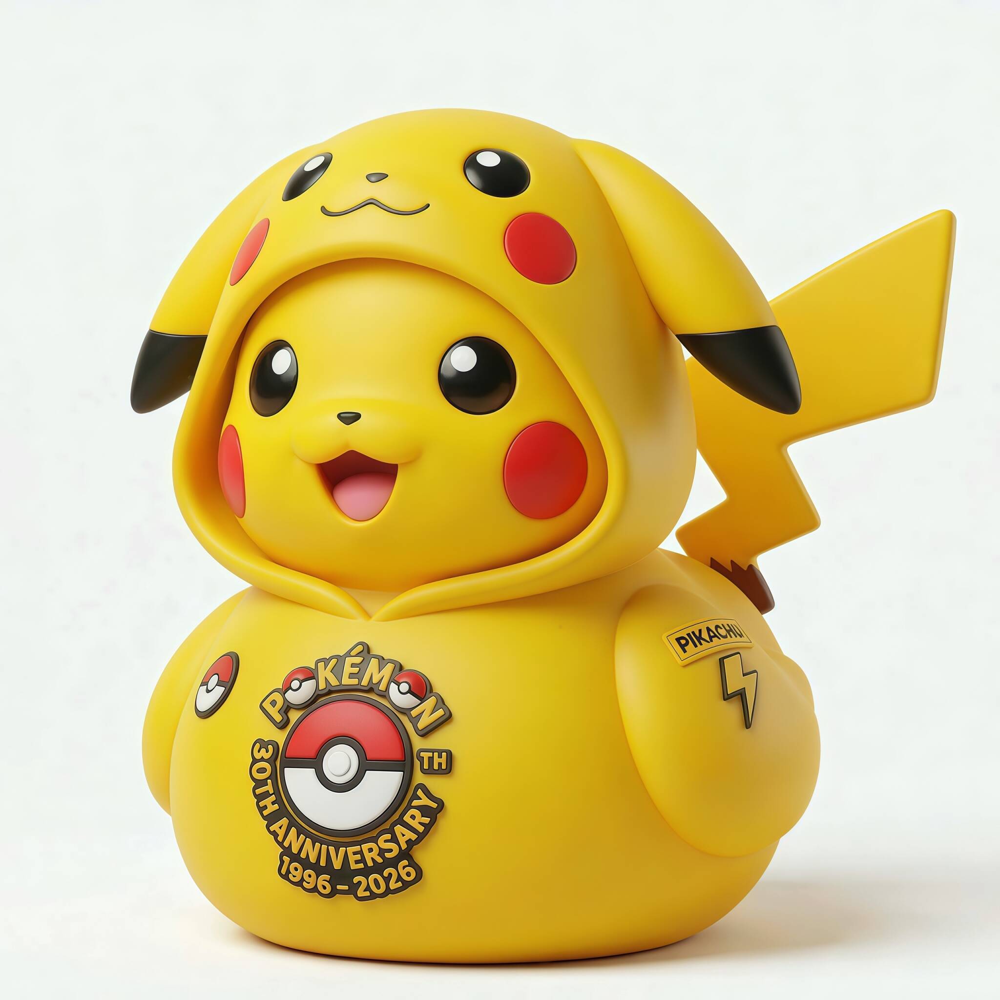 Pokémon 30th Anniversary Pikachu Collectible Duck