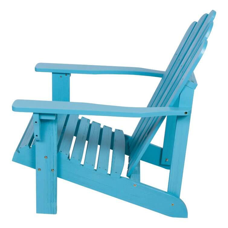 Brently Solid Wood Adirondack Chair