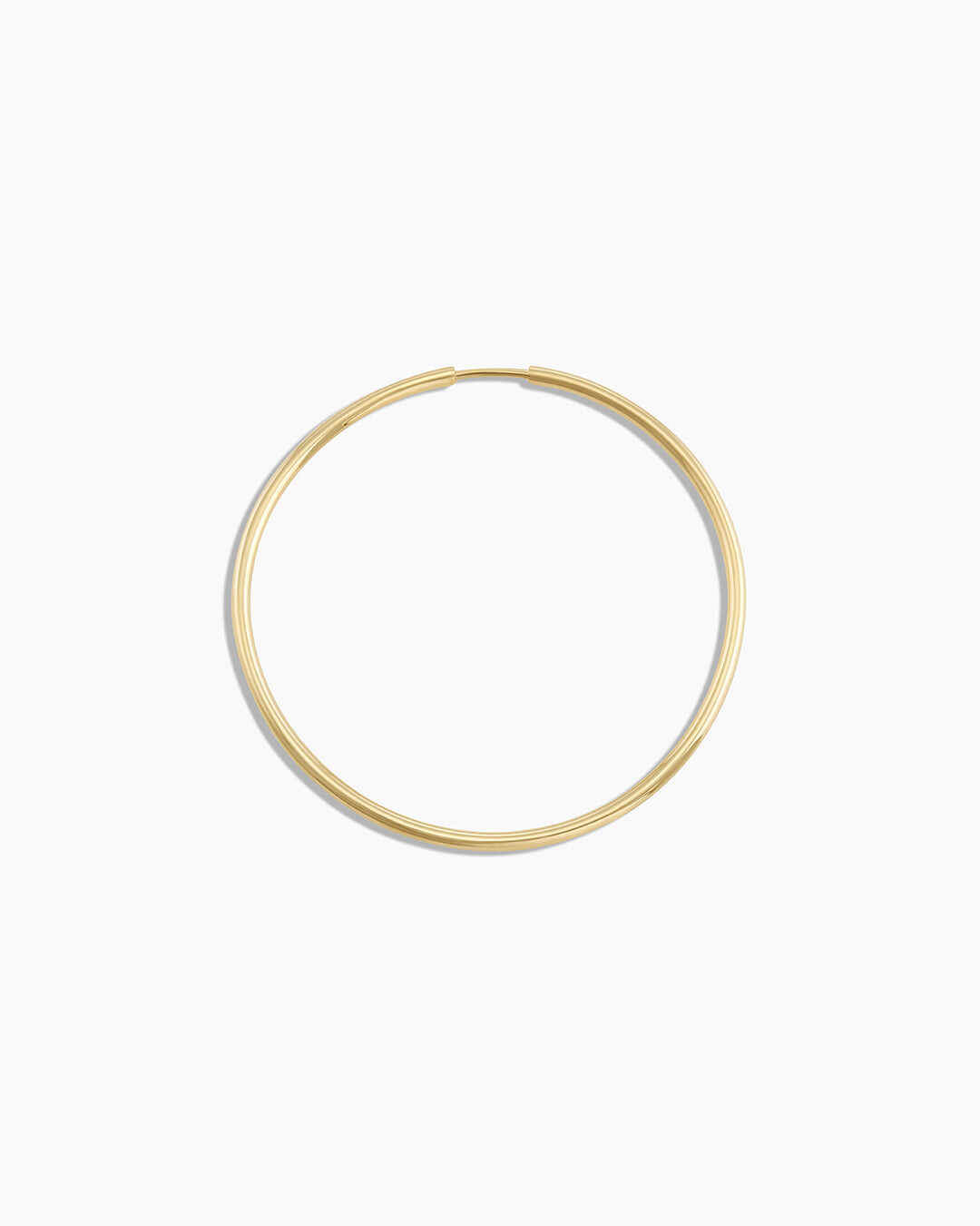 14k Gold Classic Single Hoop