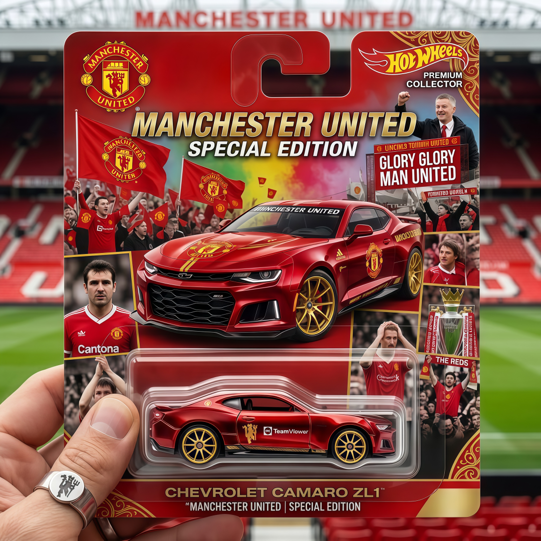 Hot Wheels Manchester United Camaro ZL1 – Special Edition