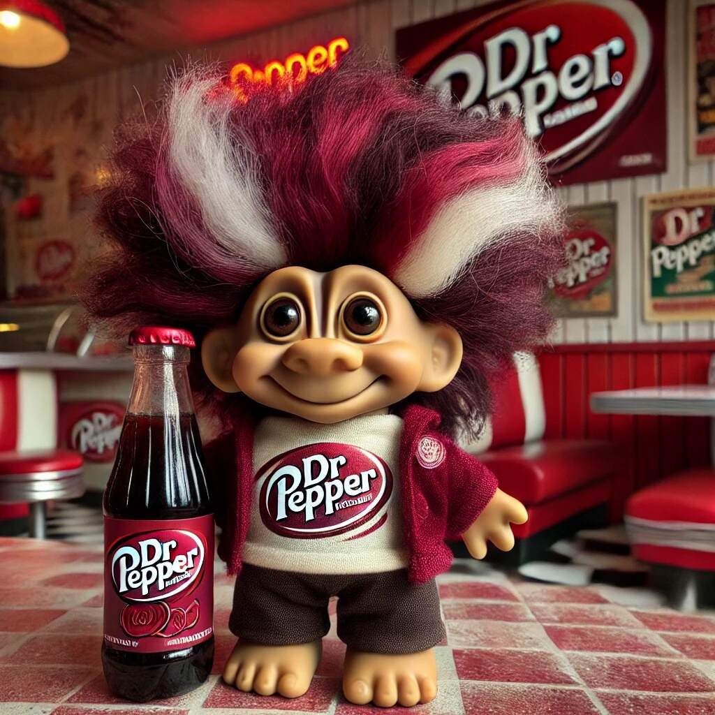 Soda Troll Doll Collector's Edition