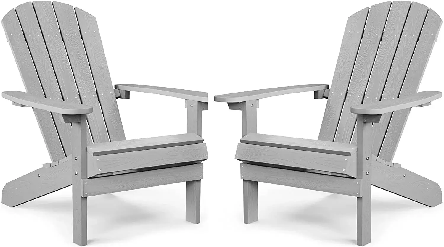 Adirondack Chair ,Patio Chairs 5 Steps Easy Installation,Widely Used in Outdoor, Fire Pit, Deck, Outside, Garden, Campfire Chairs