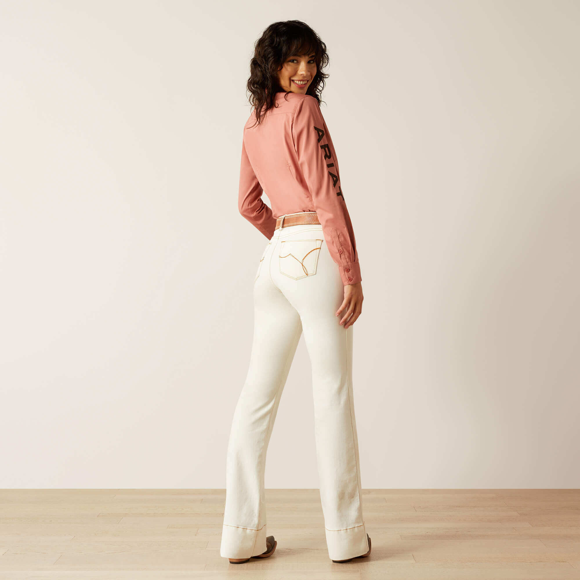 High Rise Larissa Slim Trouser