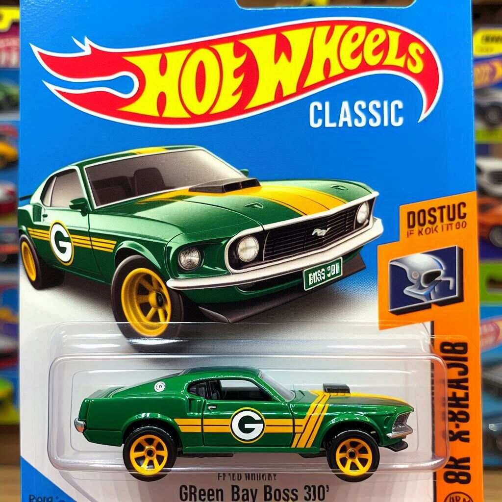 Hot Wheels NFL Team '70 Mustang