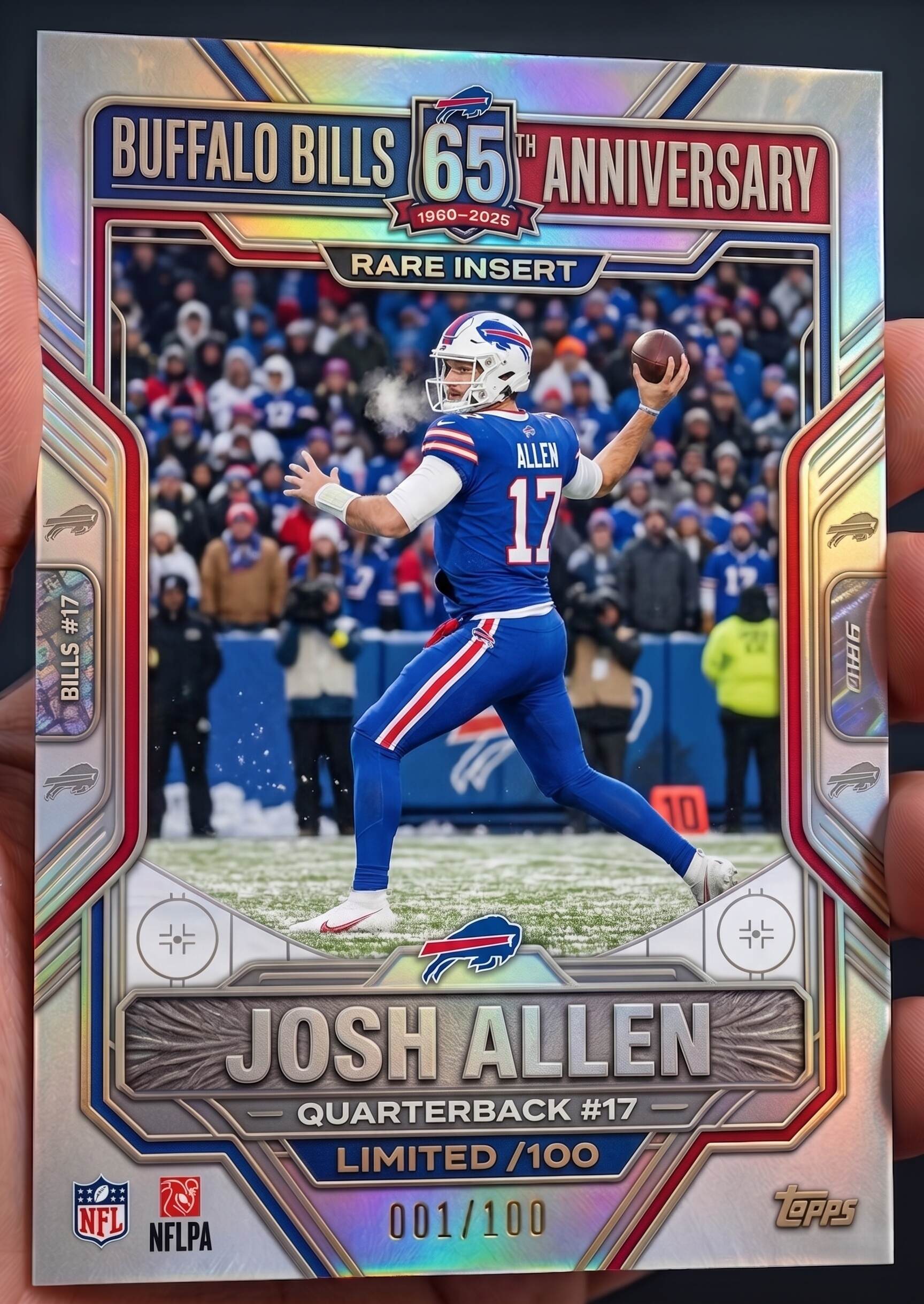 Buffalo Bills 65th Anniversary Legacy Collection Hobby Box