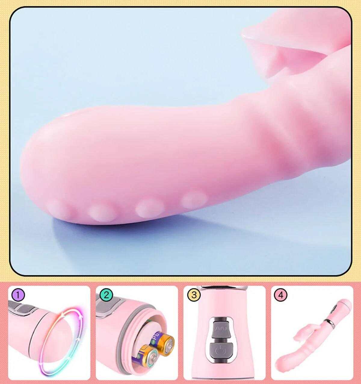 3-Piece Rabbit G-Spot Vibrator Set