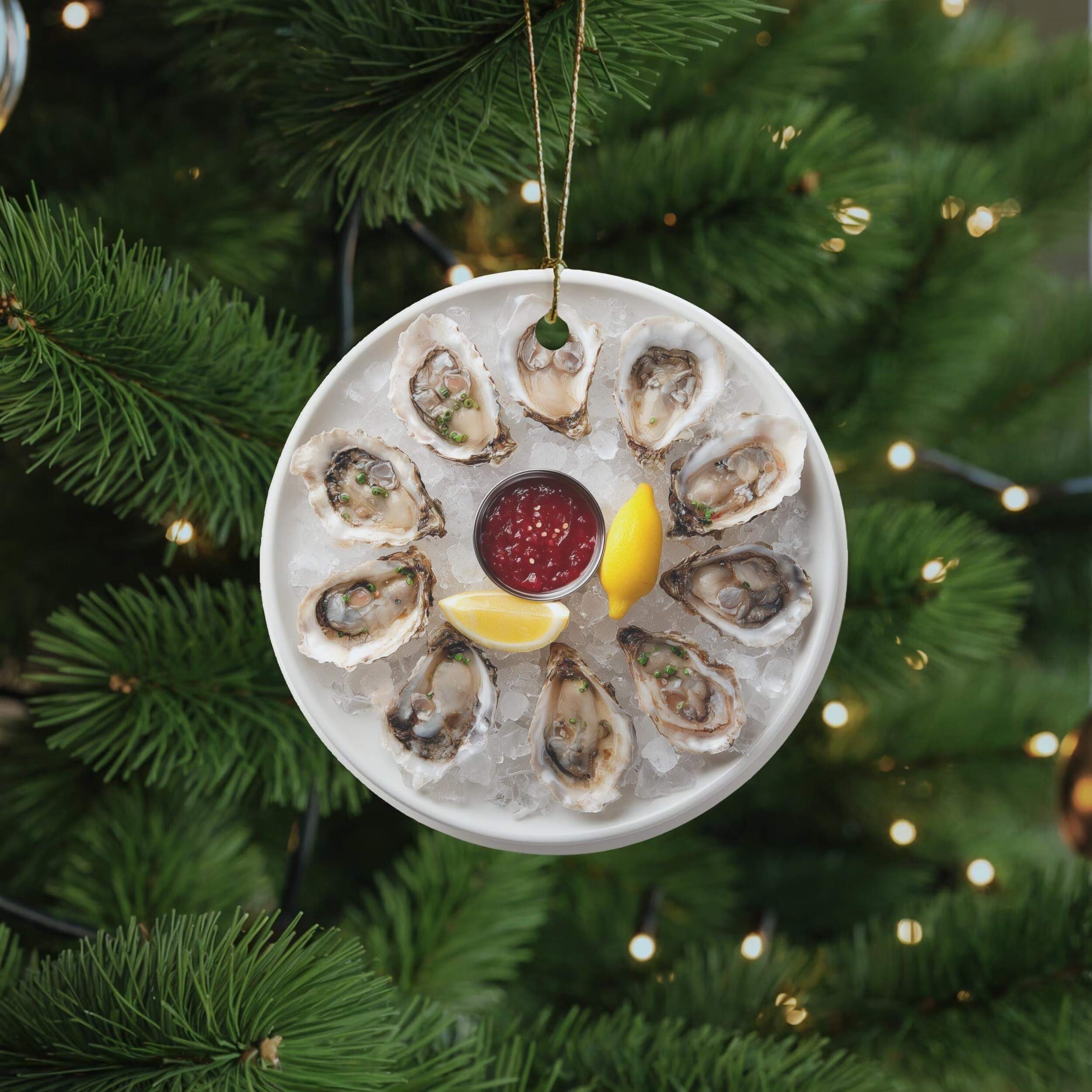 Oyster Ornament