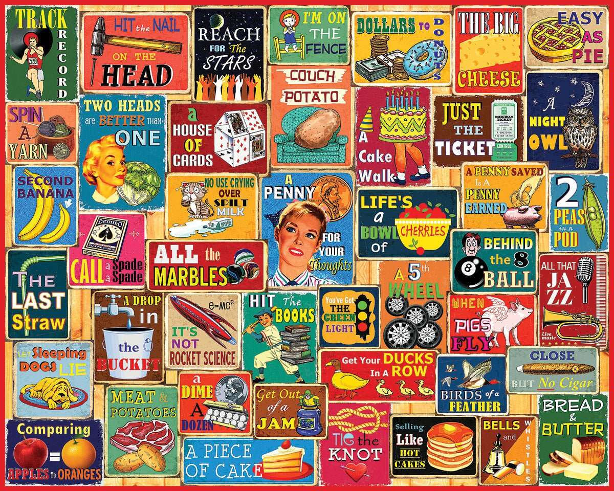 Things We Say (1733pz) - 1000 Piece Jigsaw Puzzle