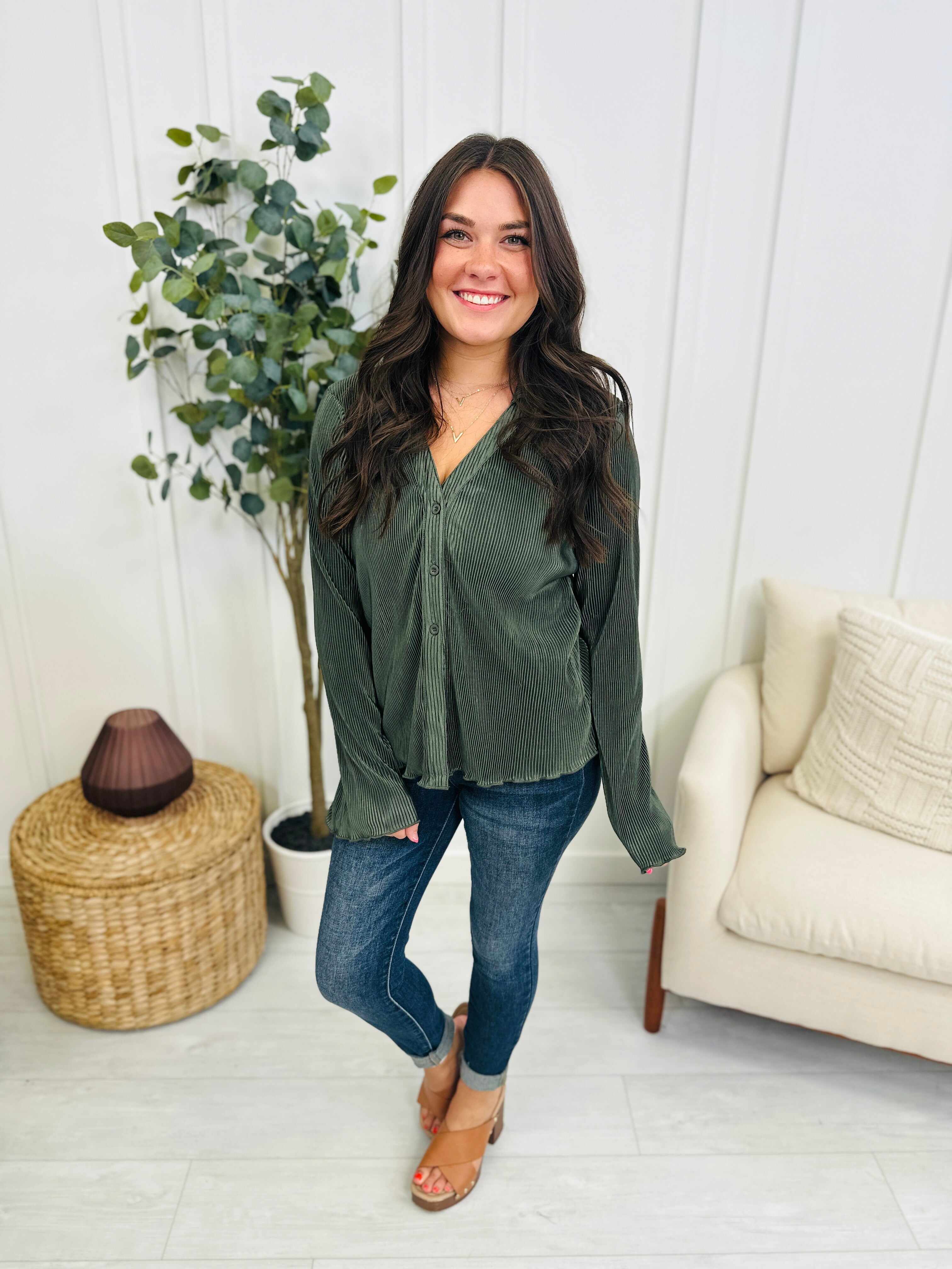 REG/CURVY Set My Heart At Ease Top- Multiple Colors!