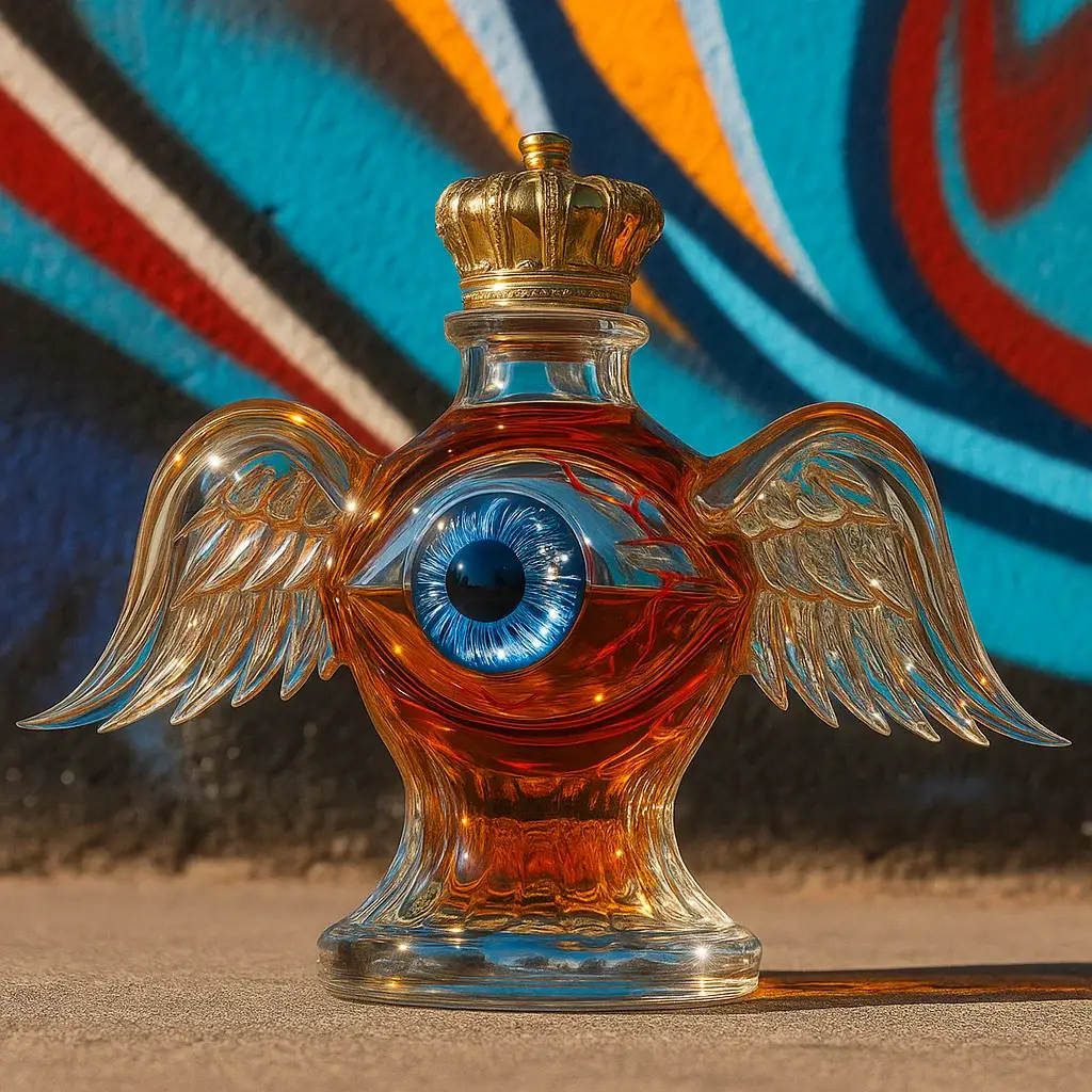 Von Dutch Eye Whiskey Bottle