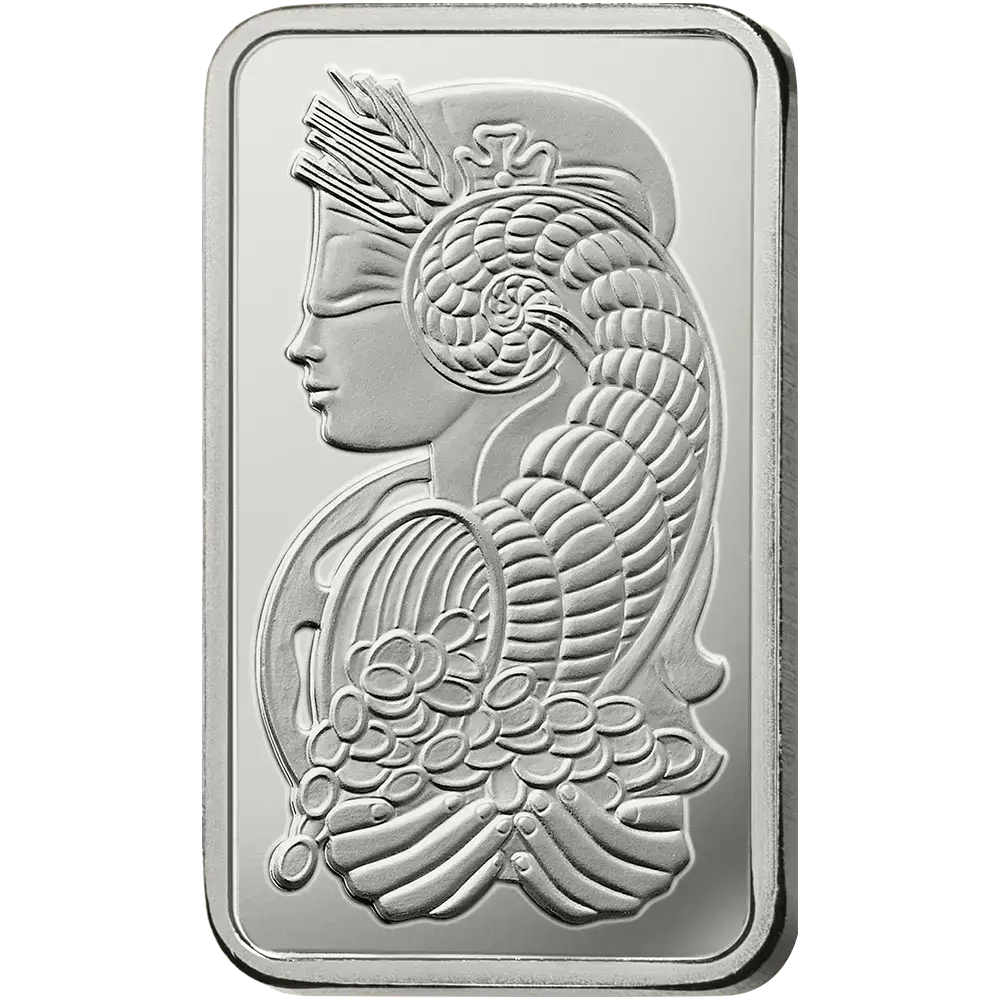 Pamp Suisse Lady Fortuna Silver Minted Bar 1oz