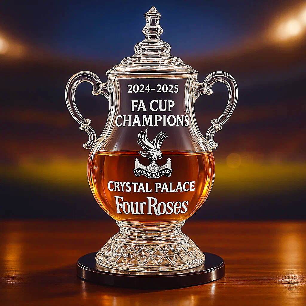Crystal Palace FA Cup Trophy Bottle