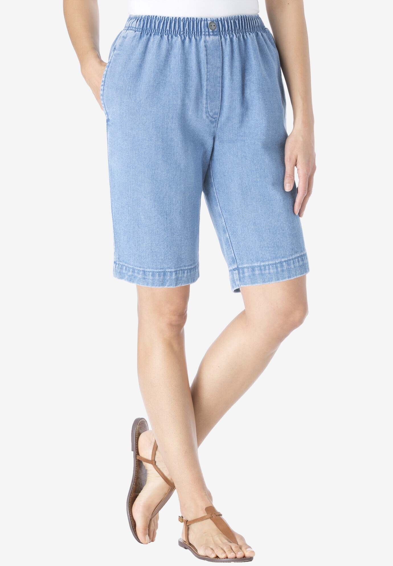 7-Day Elastic-Waist Cotton Short