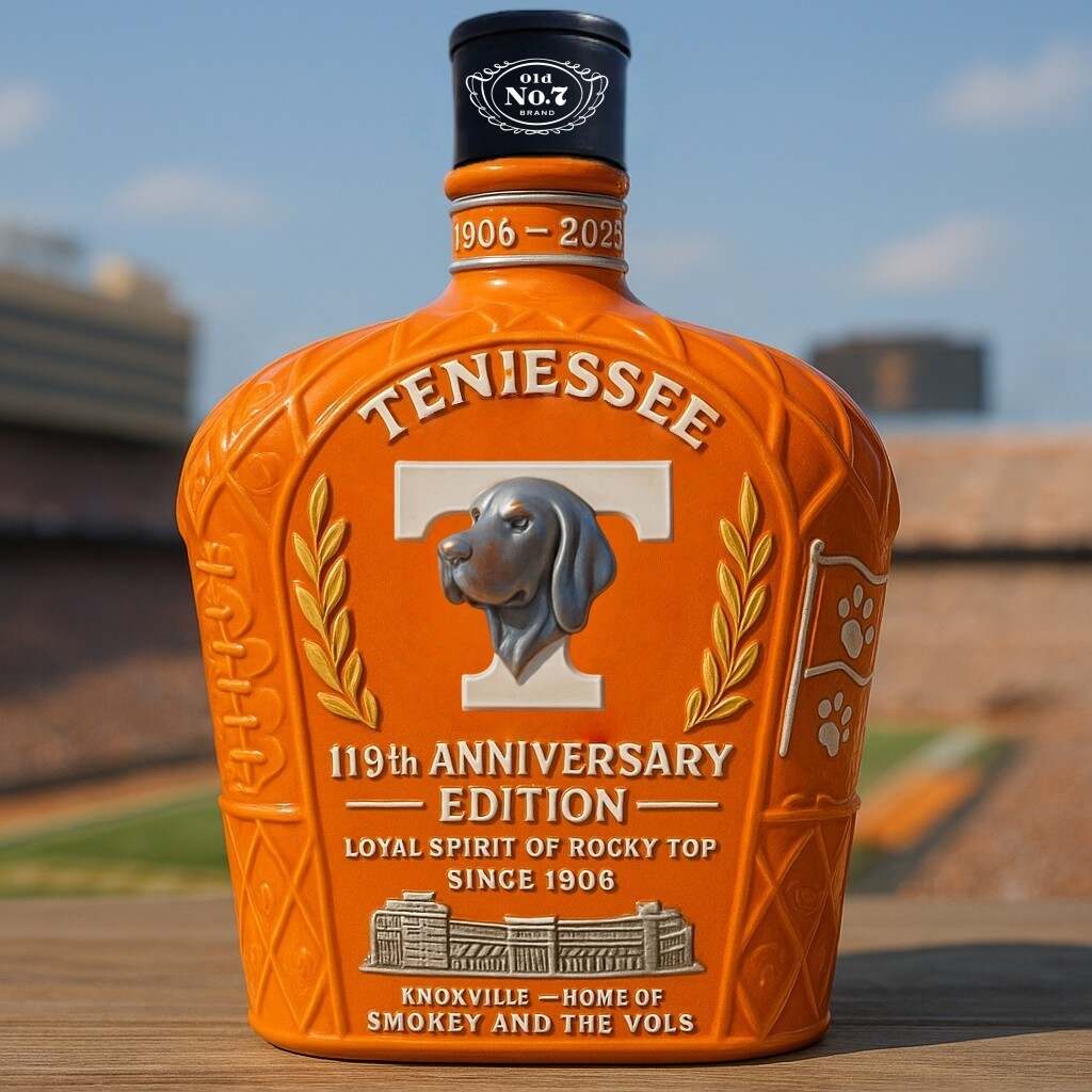 TENN 119th Anniversary Whiskey Bottle
