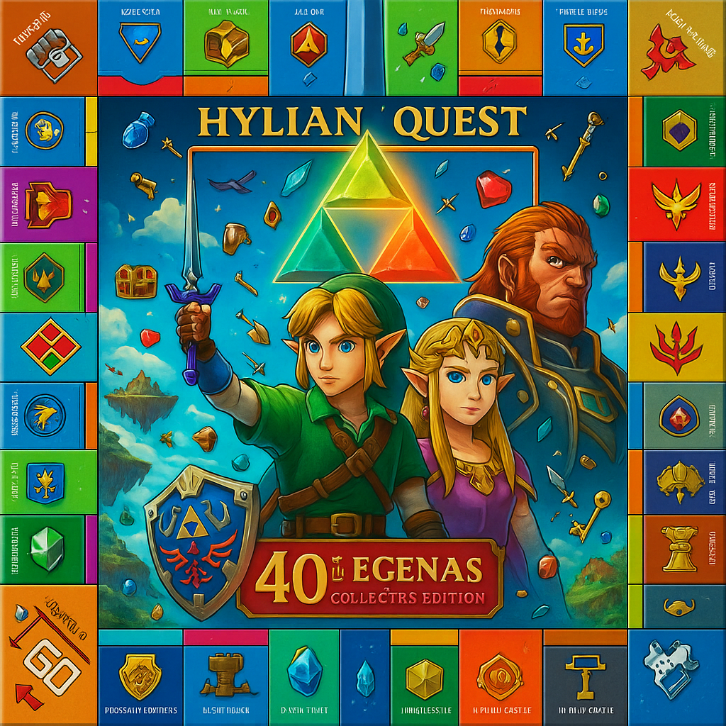 MONOPOLY: The Legend of Zelda – 40th Anniversary Pre-Release Collector’s Edition