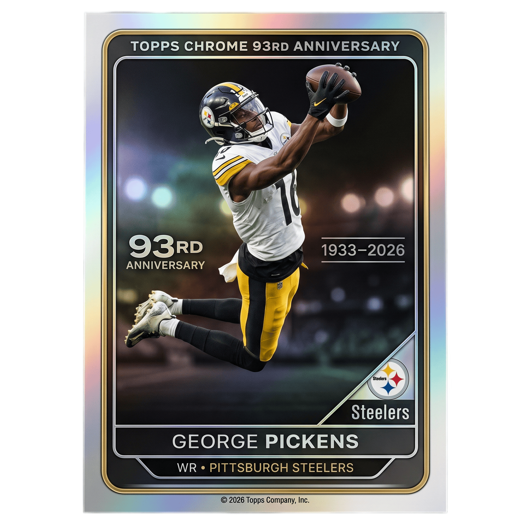 2026 Pittsburgh Steelers 93th Anniversary Hobby Box