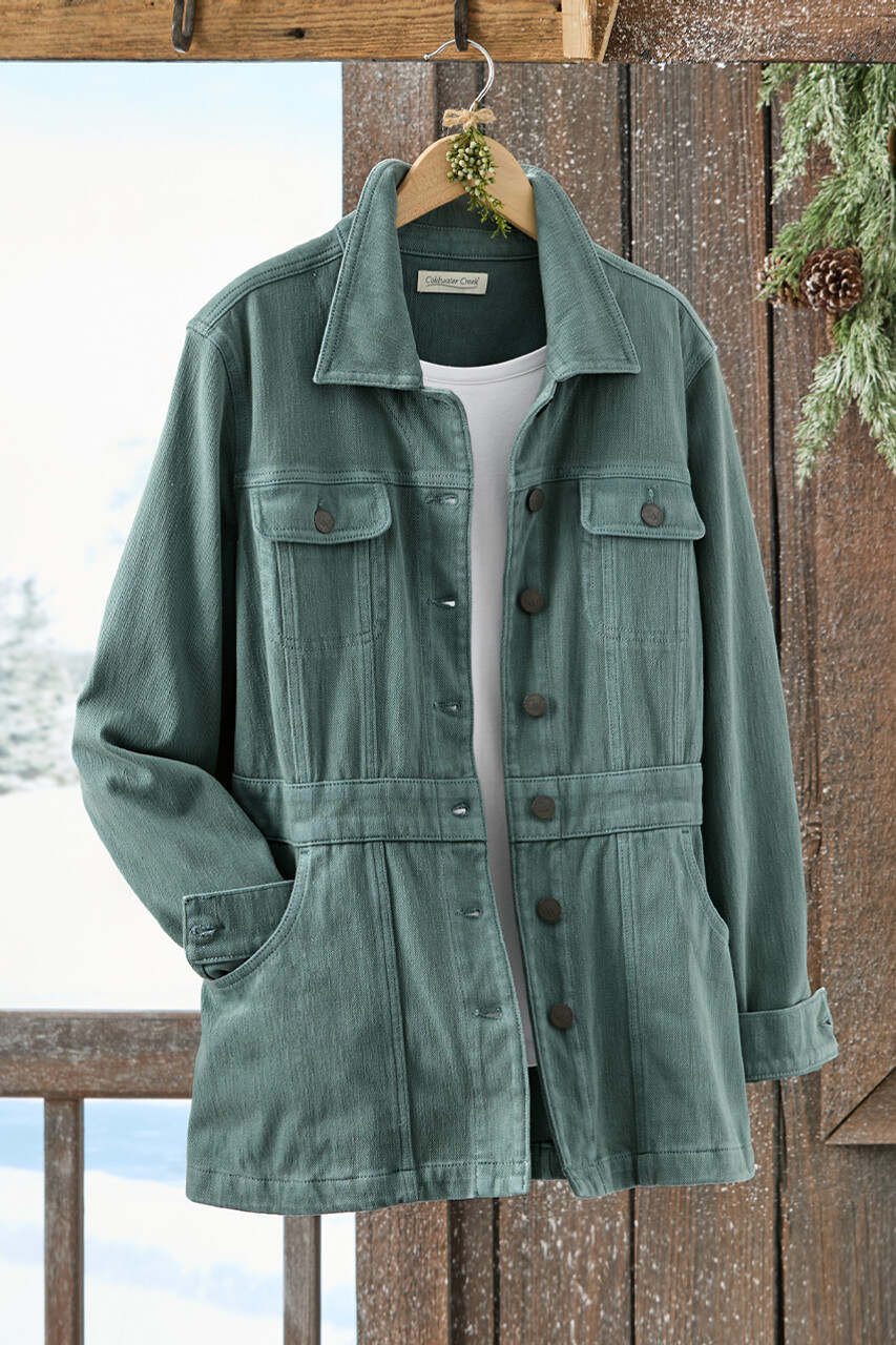 Urban Trails Knit Denim Jacket