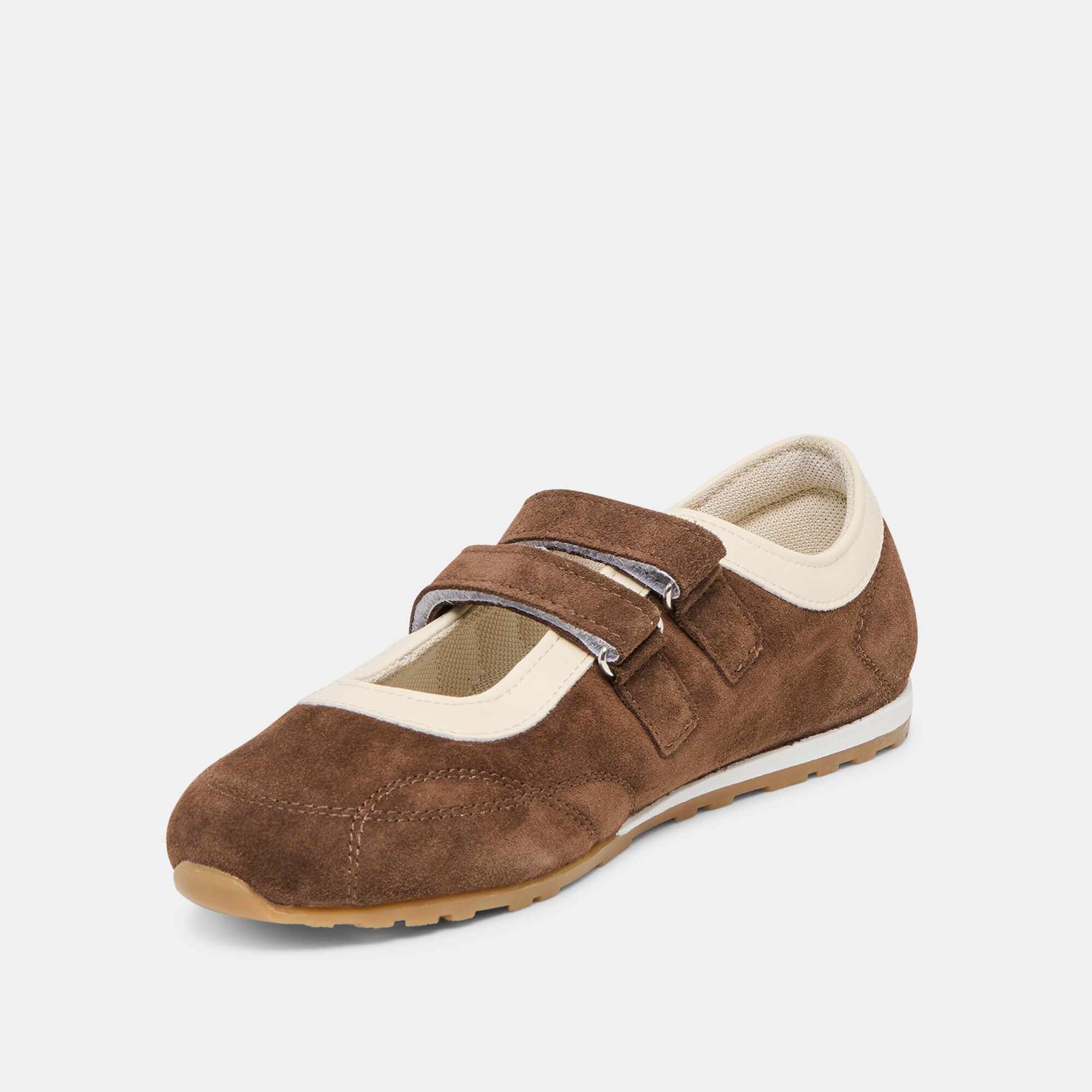 SWAN SNEAKERS DK BROWN SUEDE