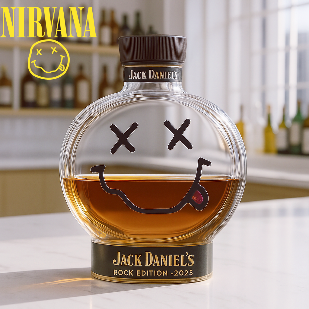 Nirvana Whiskey Bottle