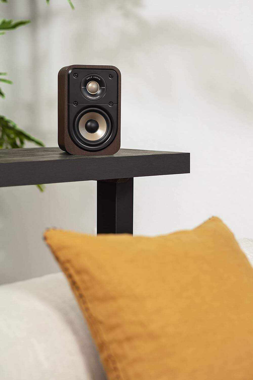 Polk Audio Signature Elite ES20 Bookshelf Speaker - Hi-Res Audio Certified,Dolby Atmos & DTS:X Compatible, 1