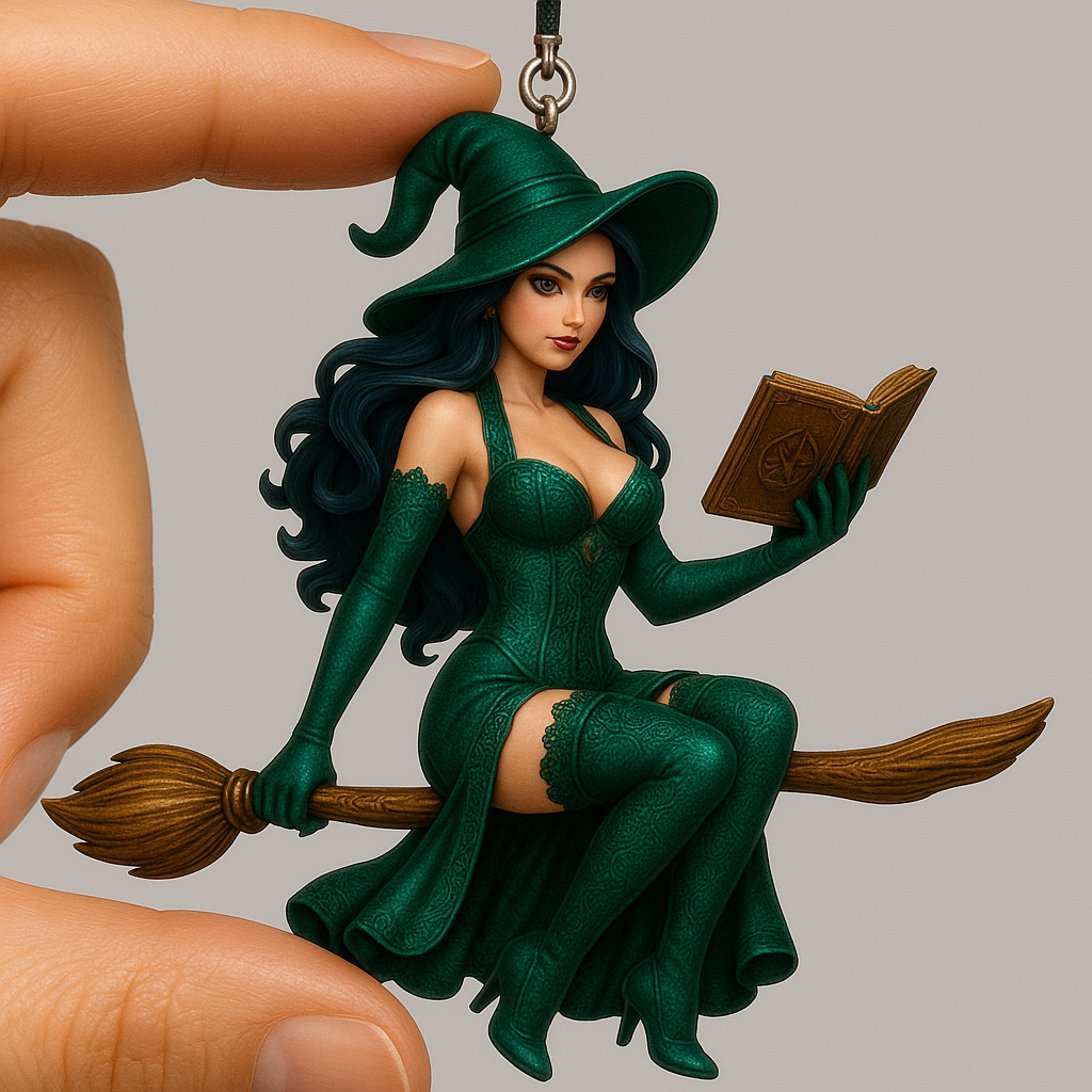 Mystic Witch Broom - Riding Ornament
