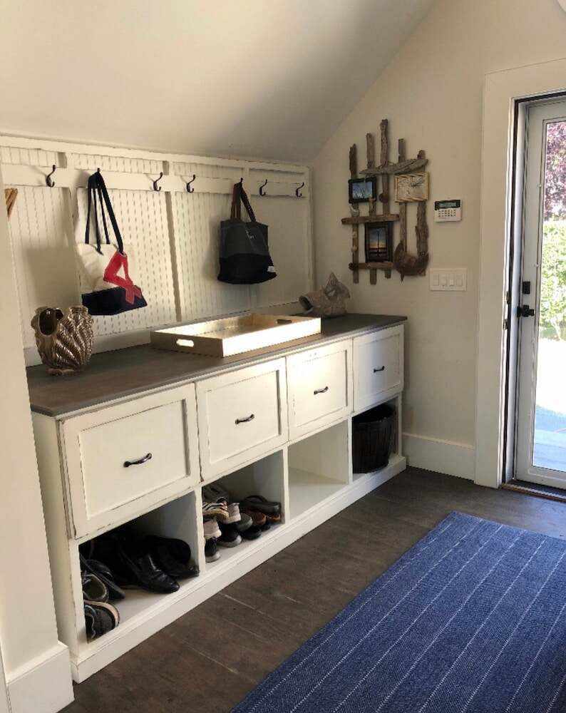 MARKLEY hall tree Mudroom bench storage unit