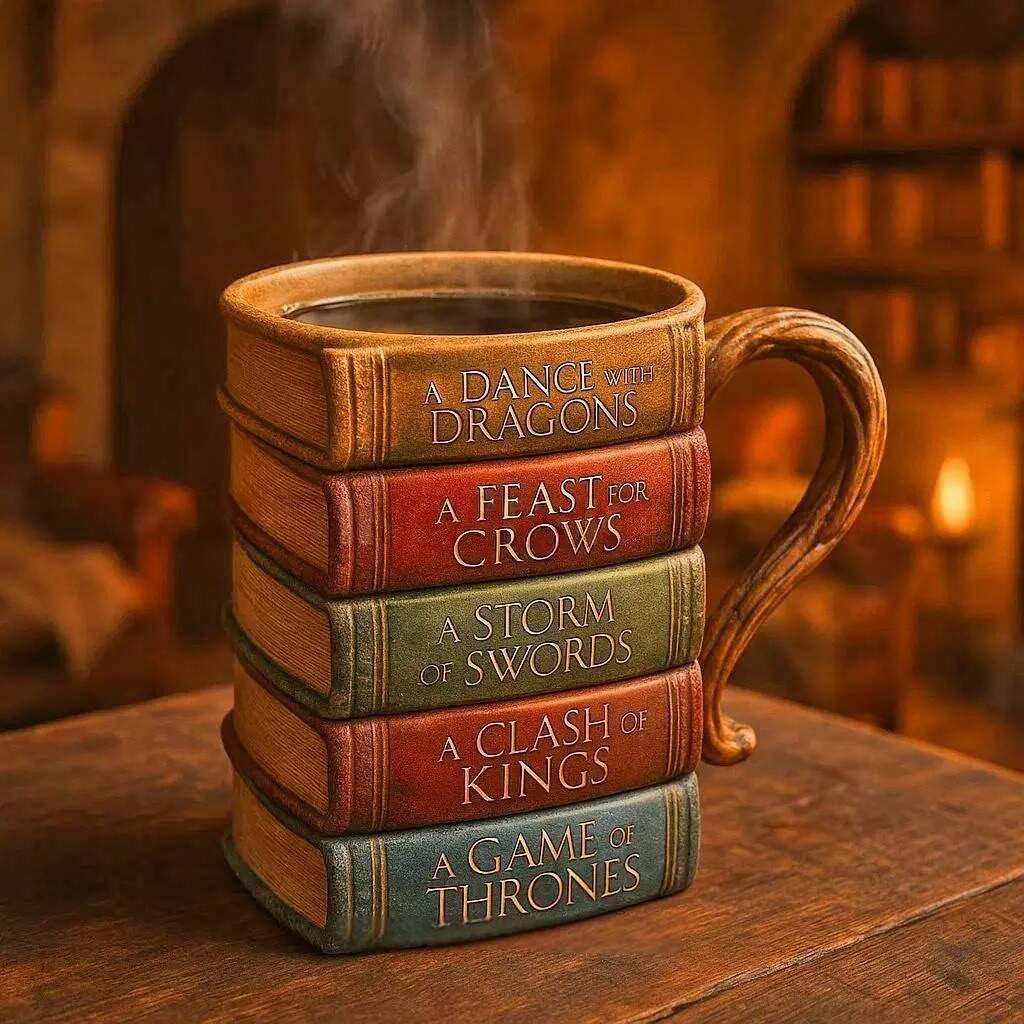 📚 BookStack Literary Classics Collection Coffee Mugs
