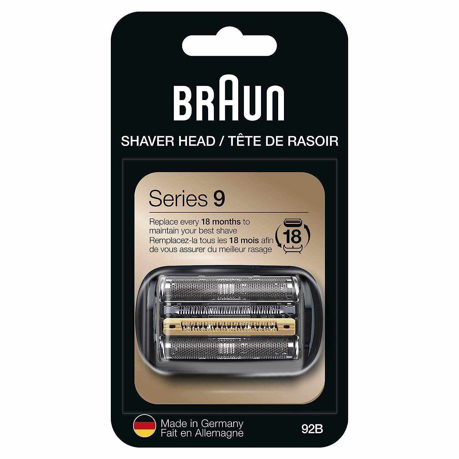 Braun Electric Razor,Waterproof Foil Shaver for Men,Series 9 Pro 9460cc,Wet & Dry Shave,With ProLift Beard Trimmer for Grooming,5-in-1 Cleaning & Charging SmartCare Center Included,Atelier Black