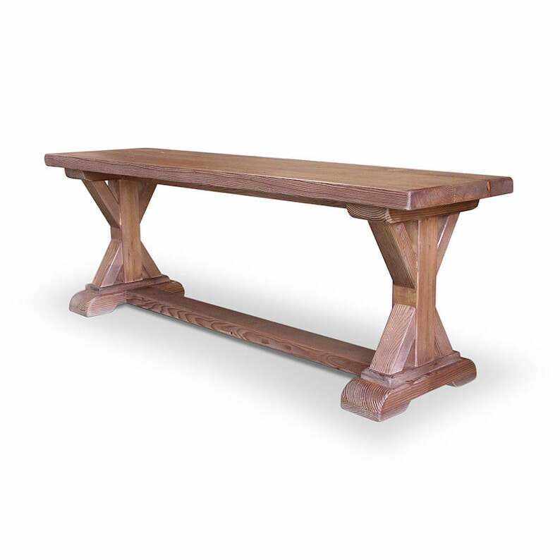 Bench, Dining Bench, Reclaimed Wood, Handmade, Rustic