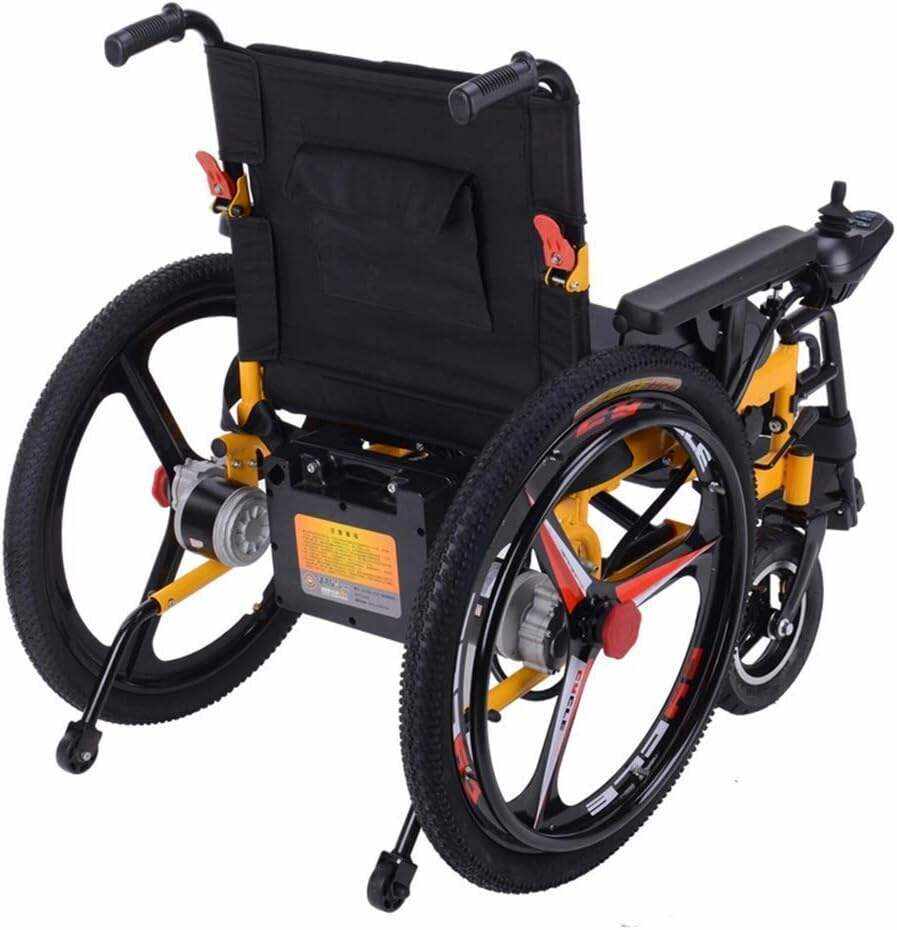 Wheelchairs Walking Aaid Electric Portable Folding Wheelchair Foldable Power Compact Mobility Aid Wheel Chair Lightweight Portable Medical Scooter