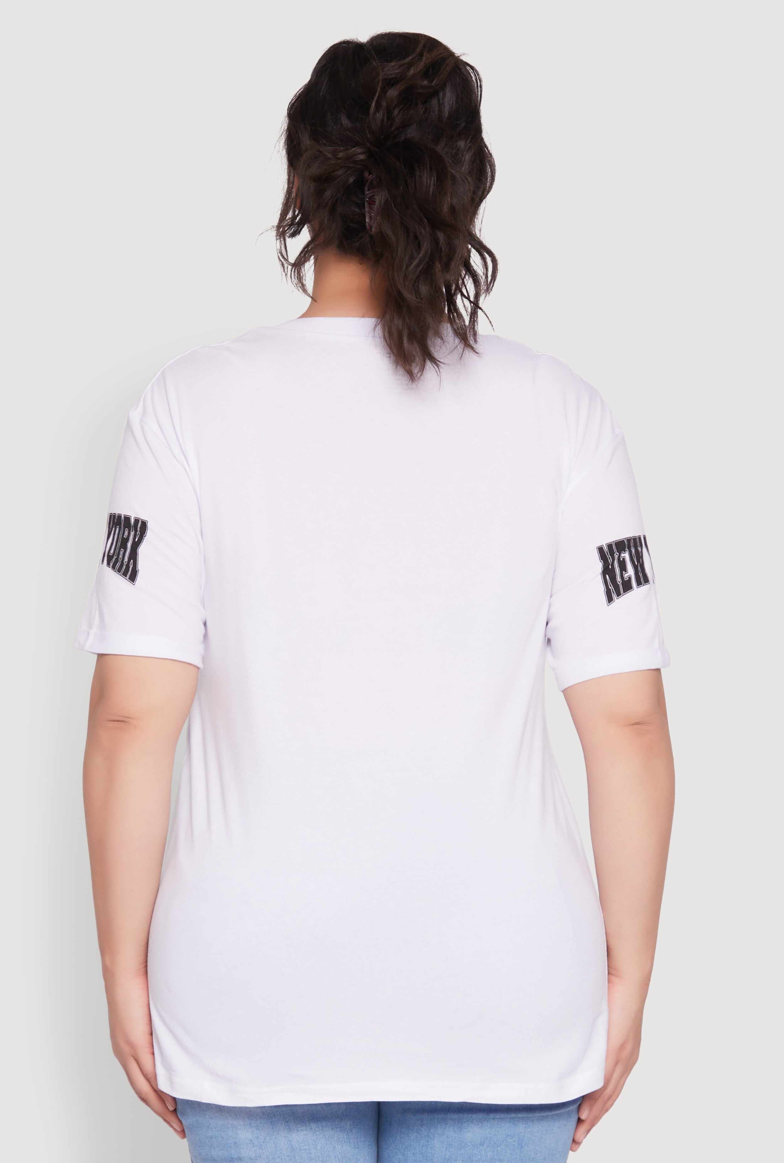 Plus Size New York Graphic Tee