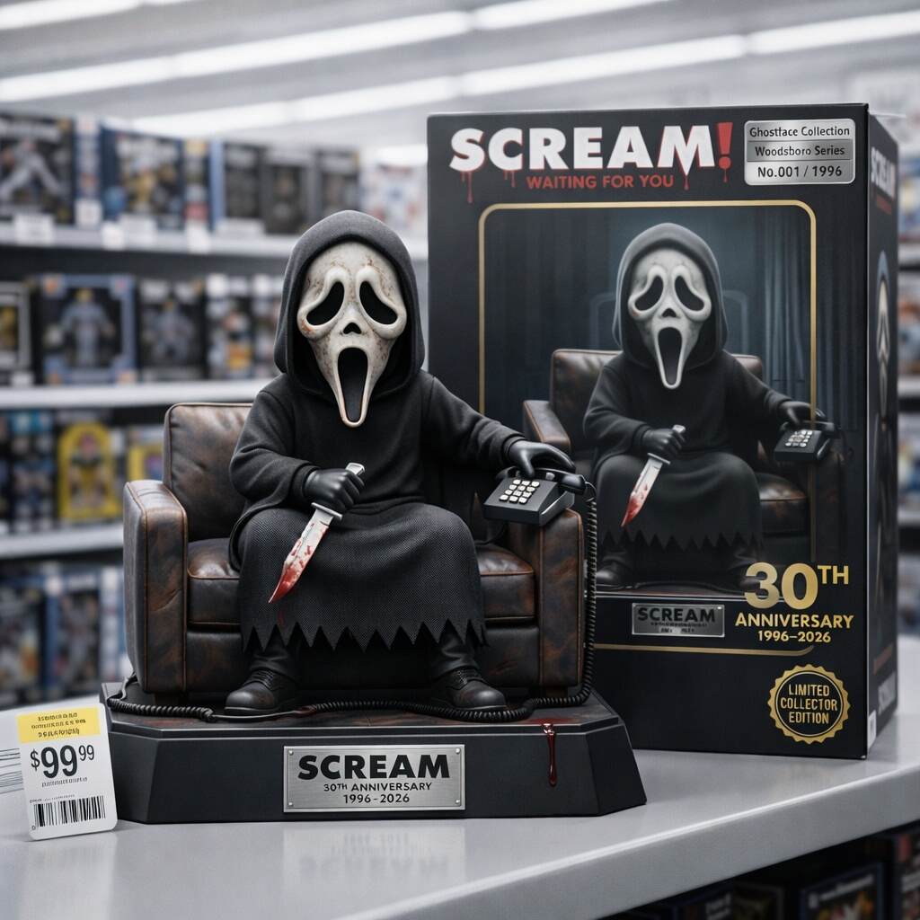 🔥 Ghostface “Full Sequence Set” 30th Anniversary Collector Bundle