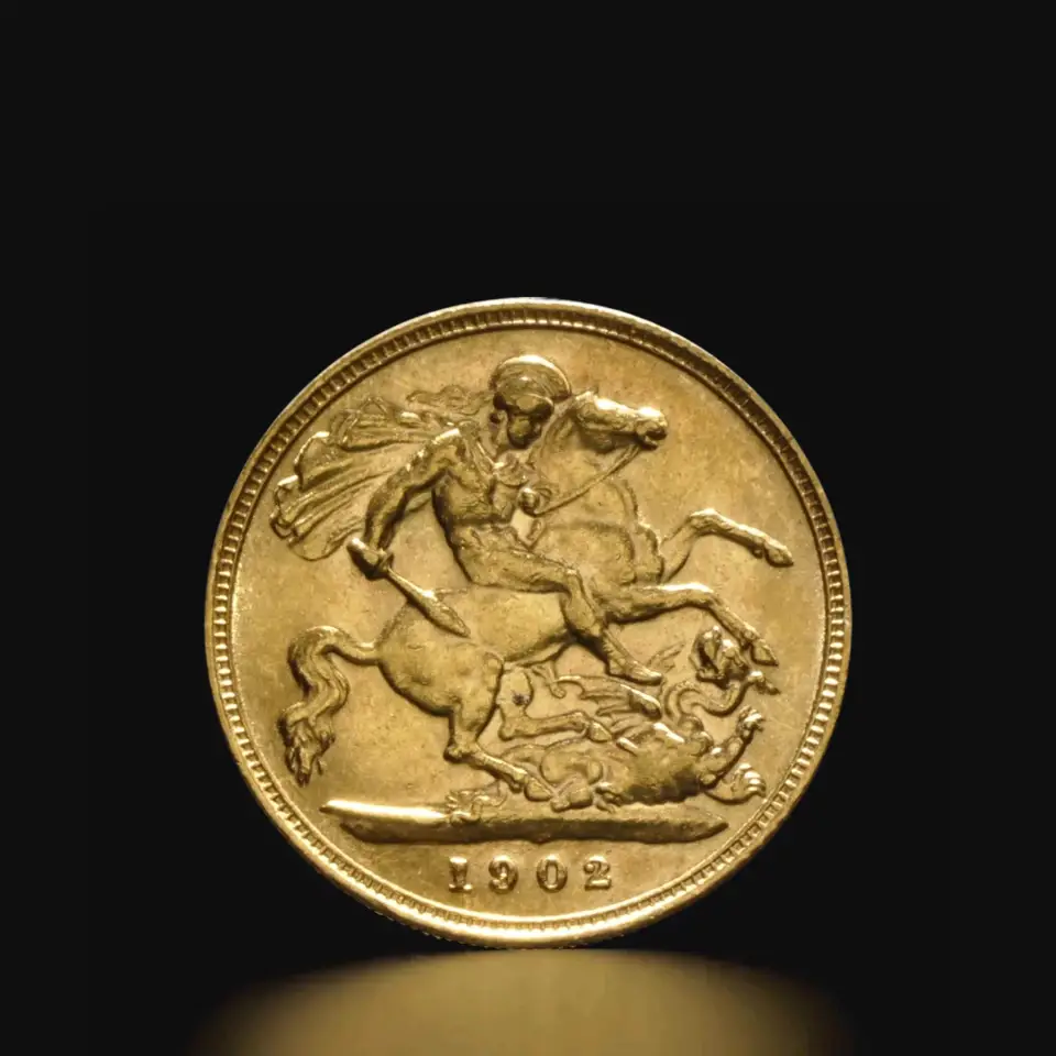 Great Britain Half Sovereign Gold Coin