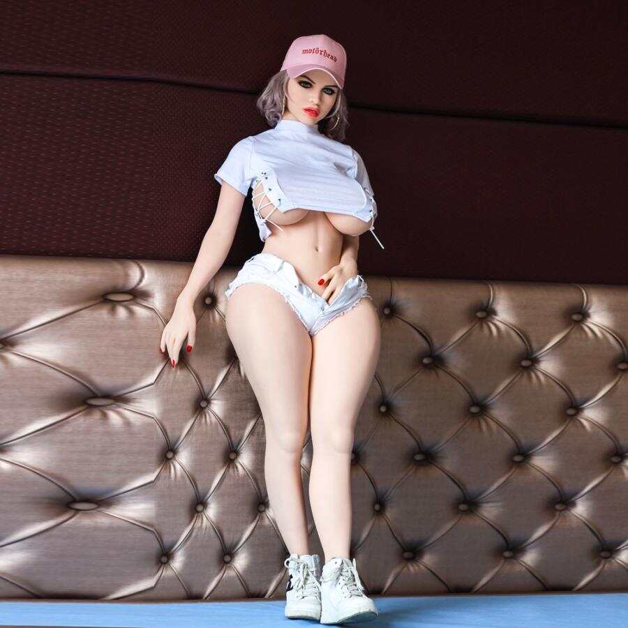 US Stock - Julie 4.99ft/152 cm 64 Head TPE Real-life Big Booty Sex Doll