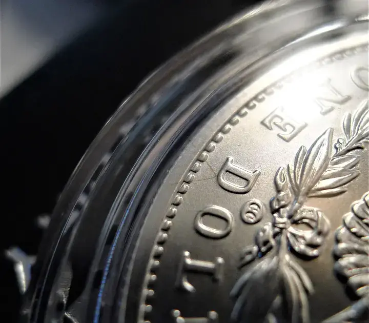 2021-CC $1 Morgan Silver Dollar 100th Anniversary with CC Privy PCGS MS70