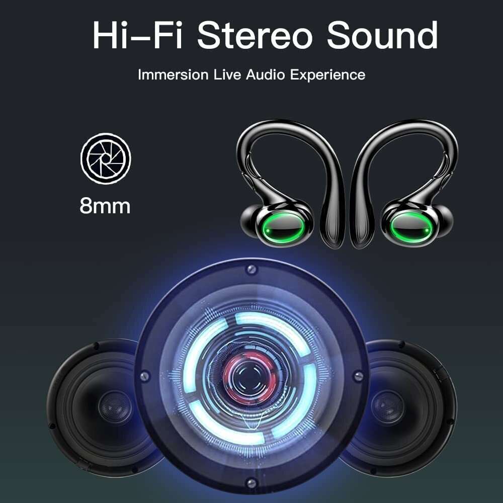 TWS Wireless Headphone Bluetooth 5.0 Earphones With Charging Box 9D Stereo Sports Waterproof Earbuds Headsets With Microphone