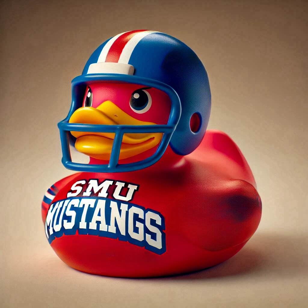College Football Rubber Duck