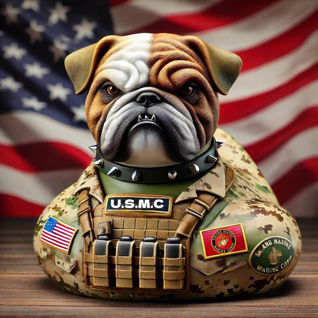 U.S. Marine Corps Devil Dog Duck