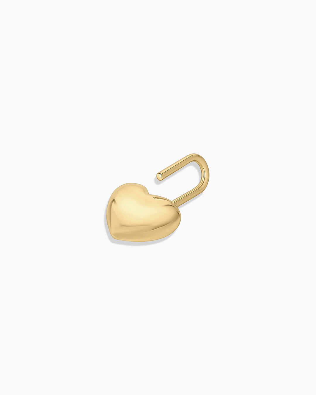 Heart Padlock Charm