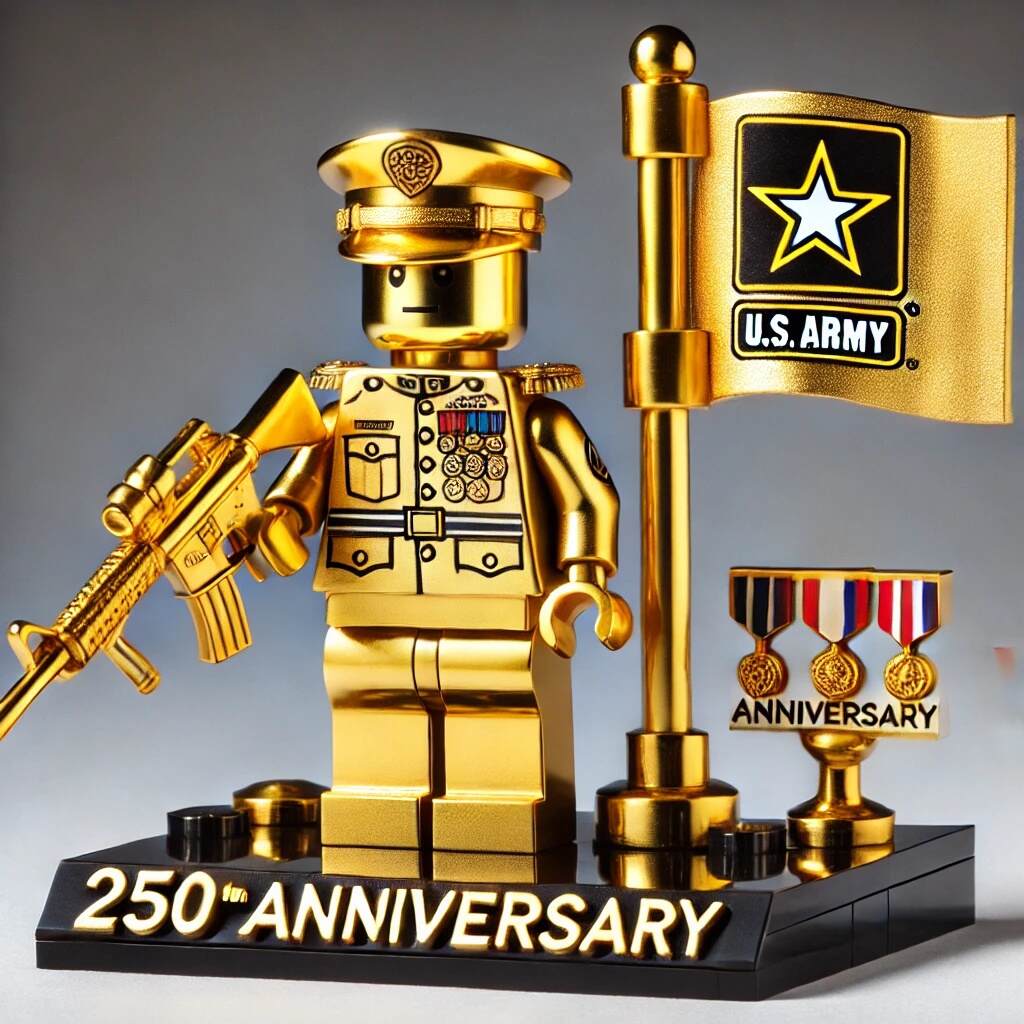 American Valor 250 Brick Figures