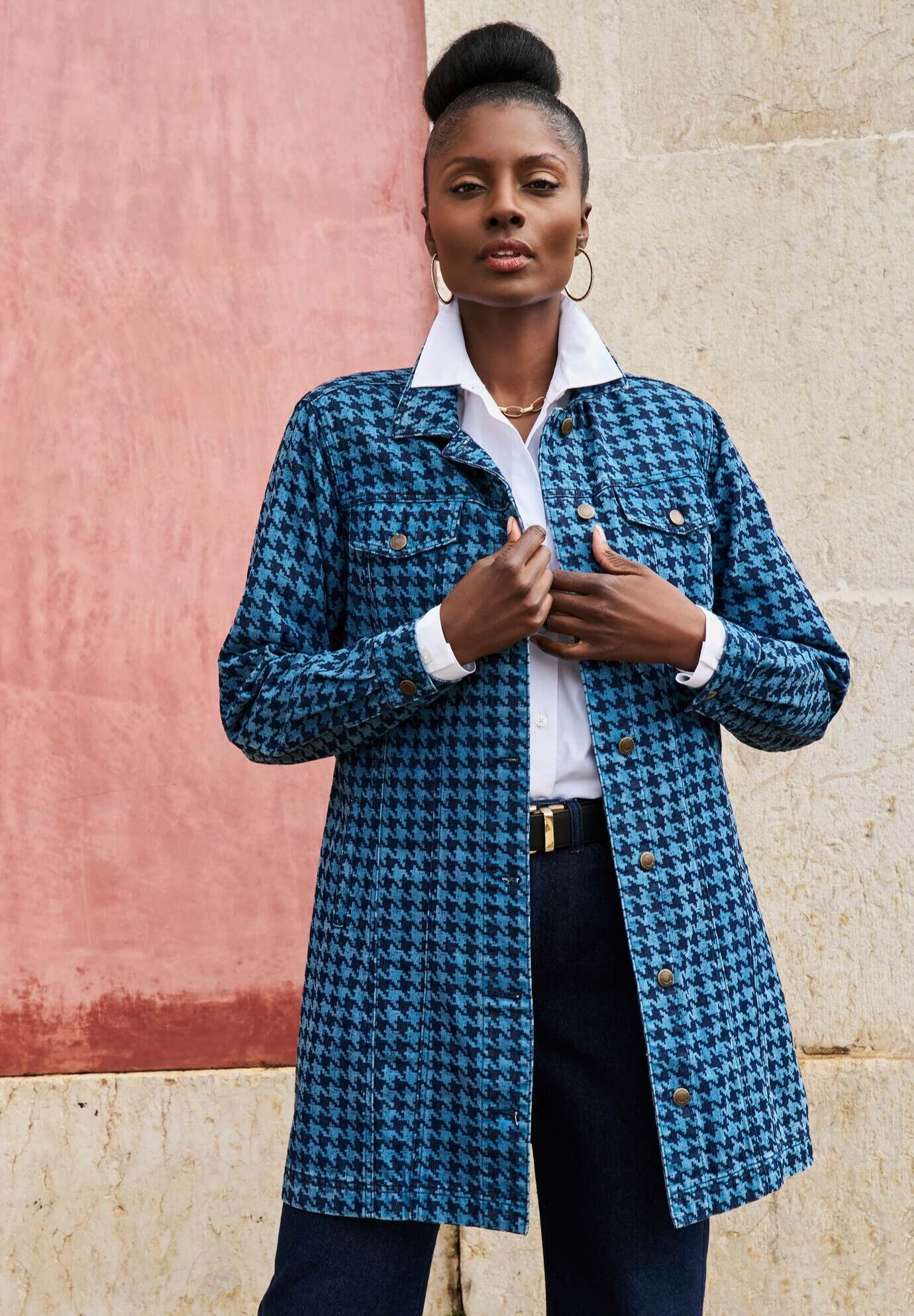 Long Denim Jacket