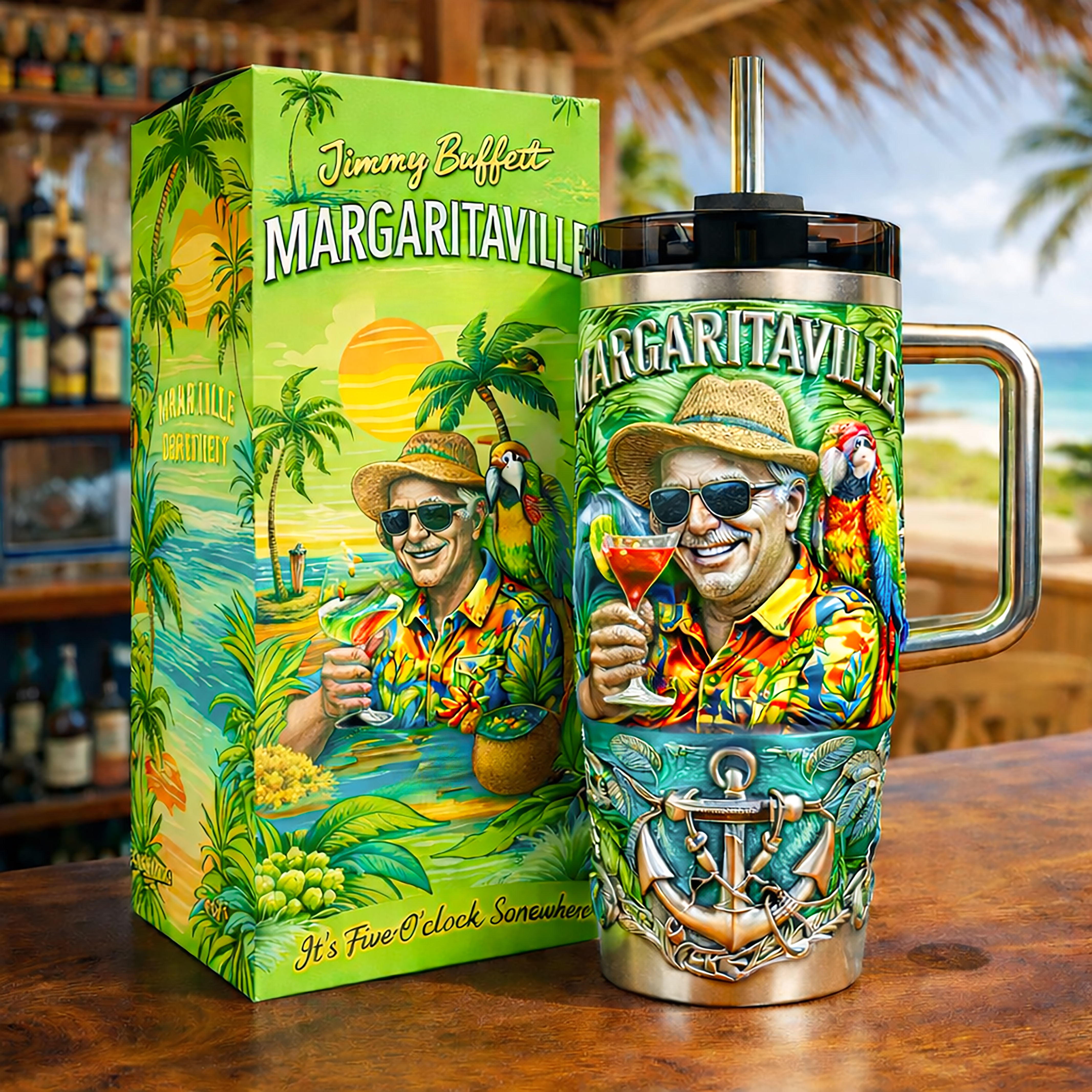 🌴Jimmy Buffett Margaritaville Tumbler
