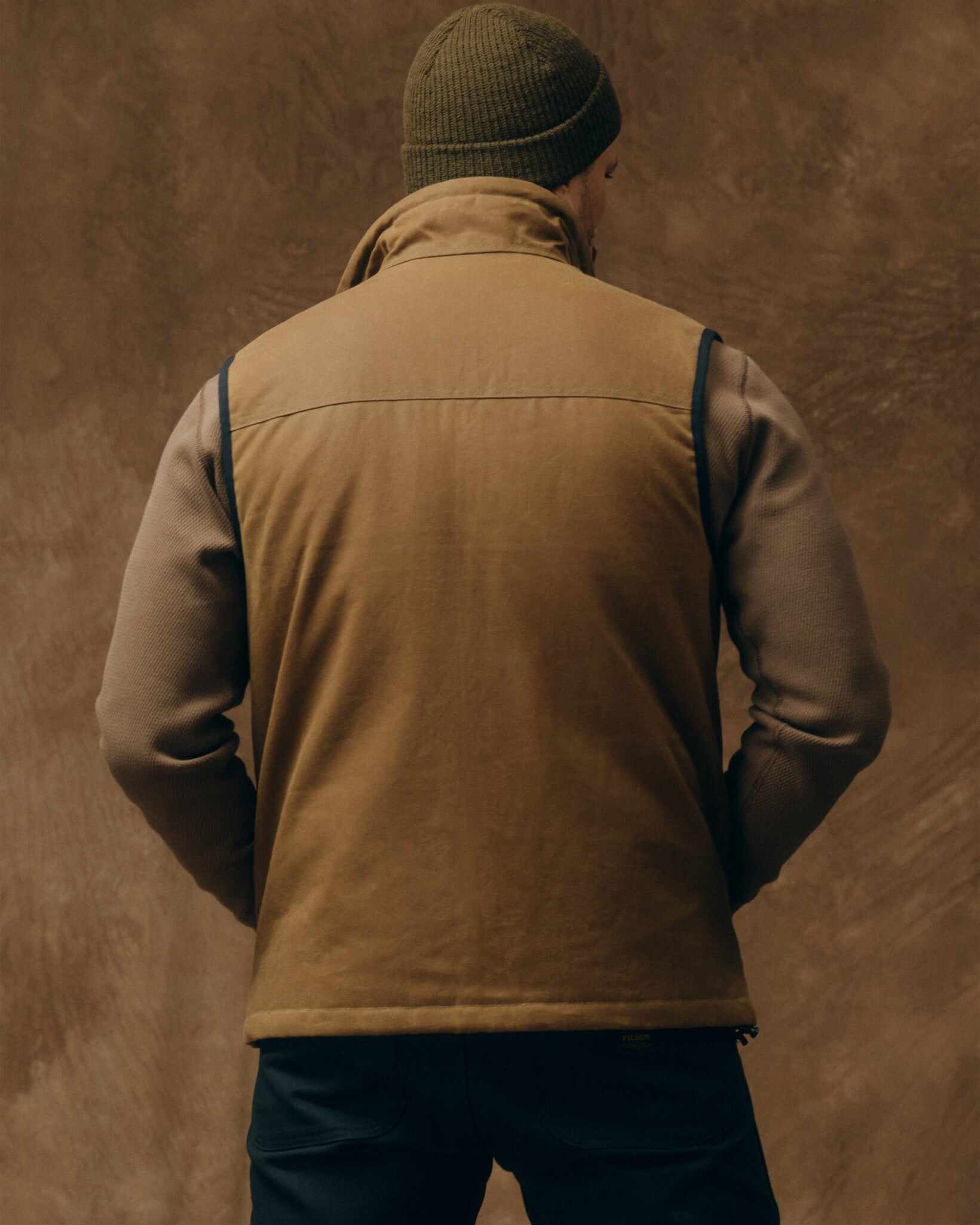 Tin Cloth Primaloft® Vest - Dark Tan 2