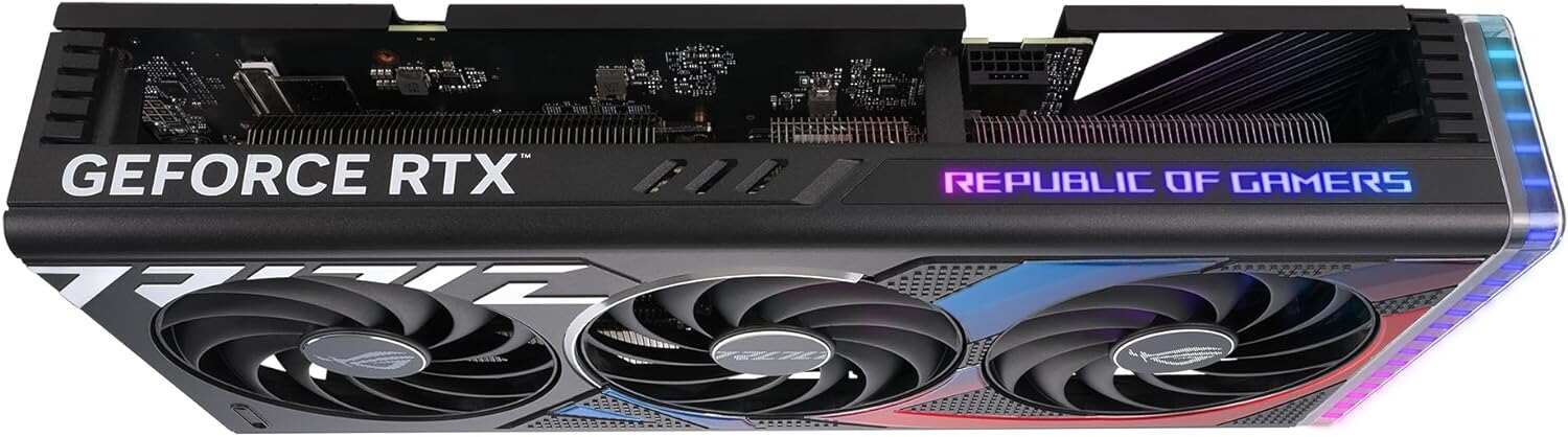 ASUS ROG Strix GeForce RTX™ 4070 OC Edition Gaming Graphics Card (PCIe 4.0, 12GB GDDR6X, DLSS 3, HDMI 2.1, DisplayPort 1.4a)